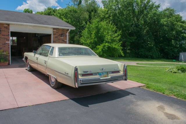 76 cadillac sedan deville clean and sharp very low miles