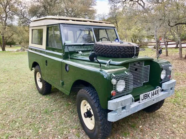 1971 land rover series iia 88 petrol basic fully restored