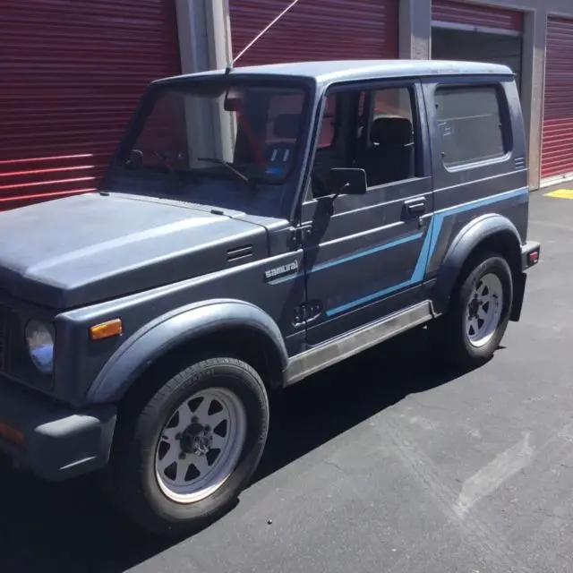 1986 suzuki samurai hardtop / tin top / factory ac with low miles