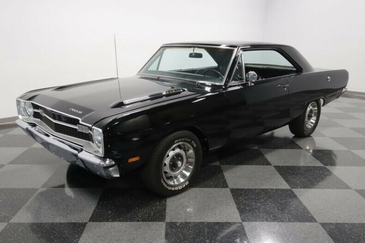 mopar v8 a727 auto classic vintage collector black restored receipts hardtop hol