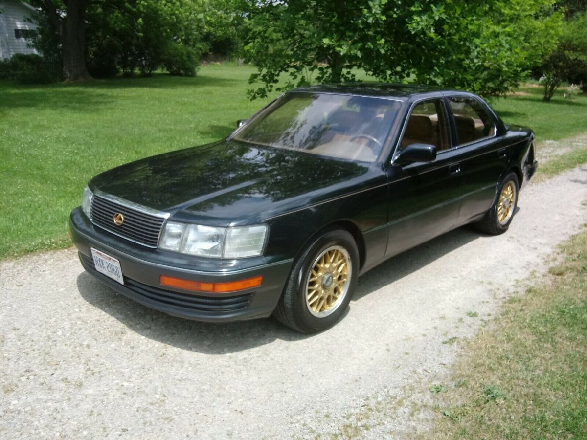 1993 lexus ls400 sedan green rwd automatic 400