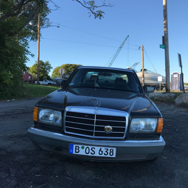 1987 mercedes 240sel w126 euro light great driver