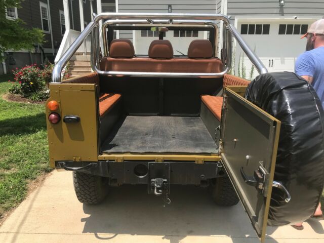 impeccable 1974 land rover defender series iii soft-top suv
