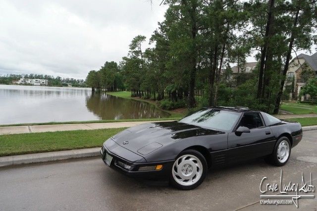 chevrolet corvette zr1 c4 leather rare low miles crave luxury auto