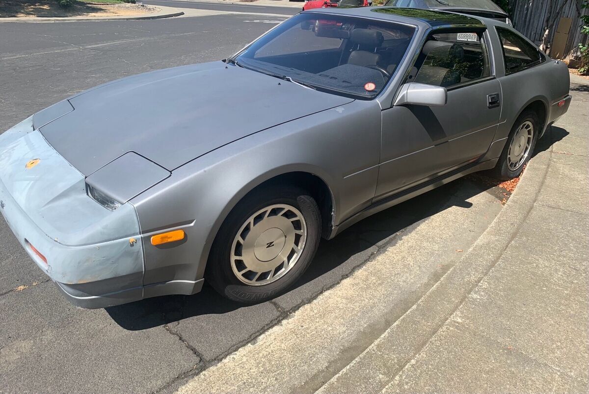 1987 nissan 300zx coupe grey rwd manual 2+2