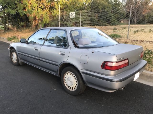 1990 acura integra gs, auto, 4 cyl, 1.8l, gray, low 157k miles