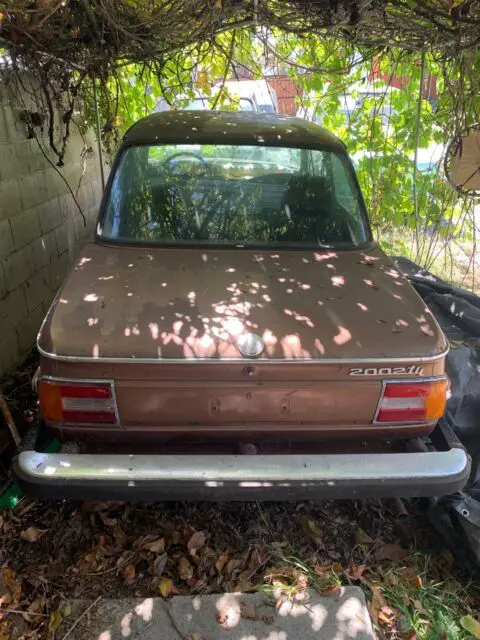 1974 bmw 2002 tii coupe brown rwd manual root beer brown