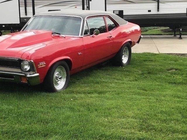 1972 chevrolet nova (true ss) k-code red bbc