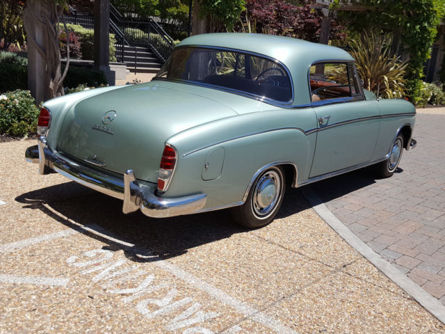 stunning ultra rare 1960 mercedes benz 220se 4 speed stick shift sunroof coupe!