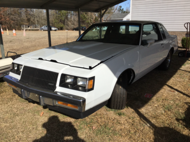 1985 buick regal 402 big block chevrolet 1987 grand national t type clone nos