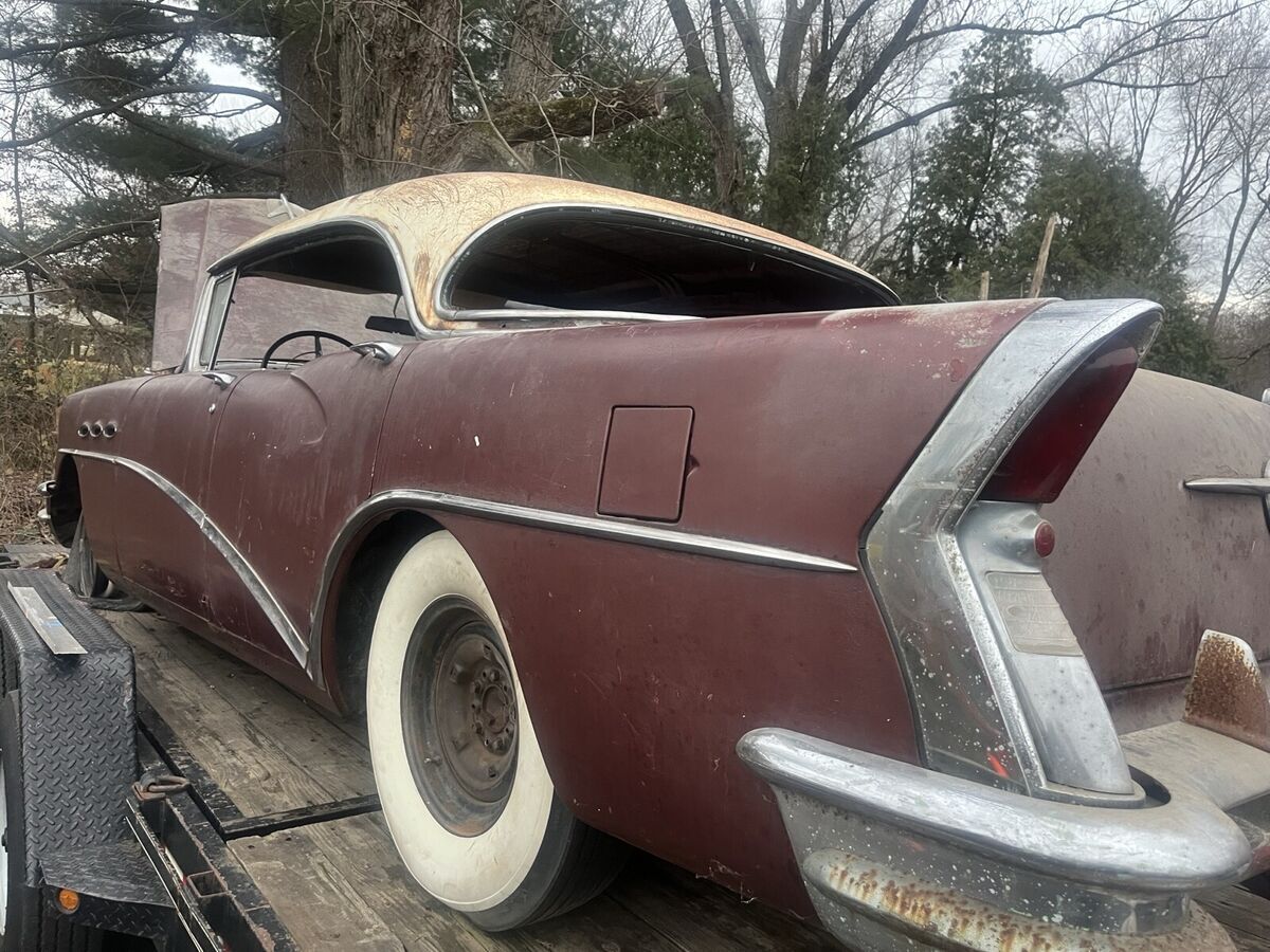 1956 buick special sedan purple