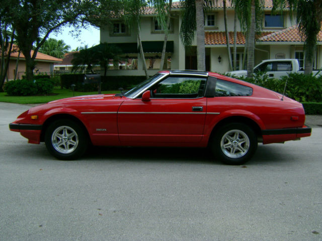 1983 datsun/nissan 280zx; 40,300 miles; no plastic cracks; excellent condition