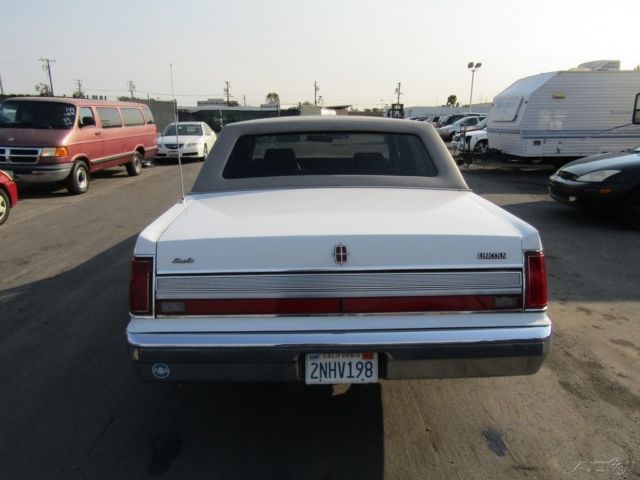 1989 lincoln town car used 5l v8 16v automatic no reserve