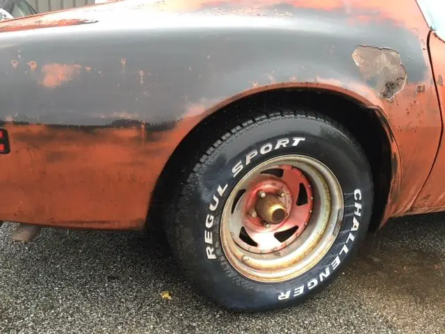 actual big block car! pontiac firebird trans am - same owner for last 25 years!