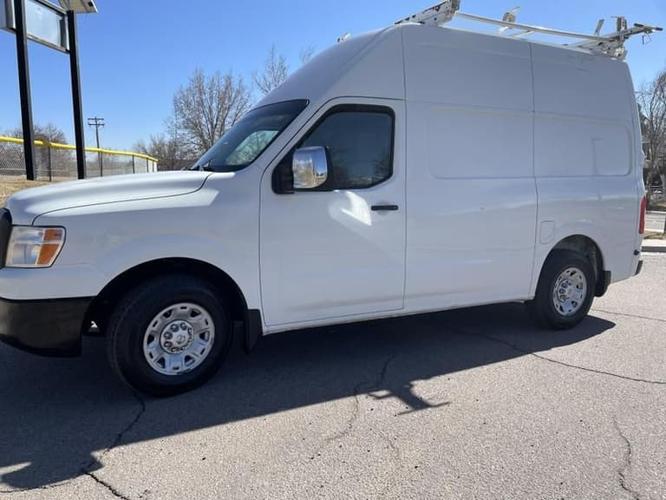 2016 nissan nv3500 hd cargo s v8 3dr rear-wheel drive high roof cargo van in denver, colorado