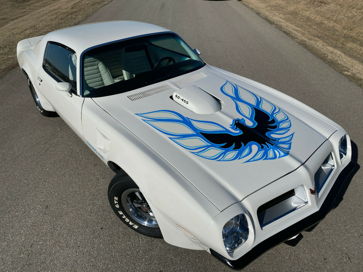 1974 trans am sd 455 auto, ac, phs, 43k miles, two owner