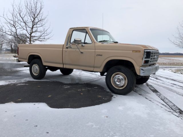 1985 ford f250 barn find 35k original miles arizona patina