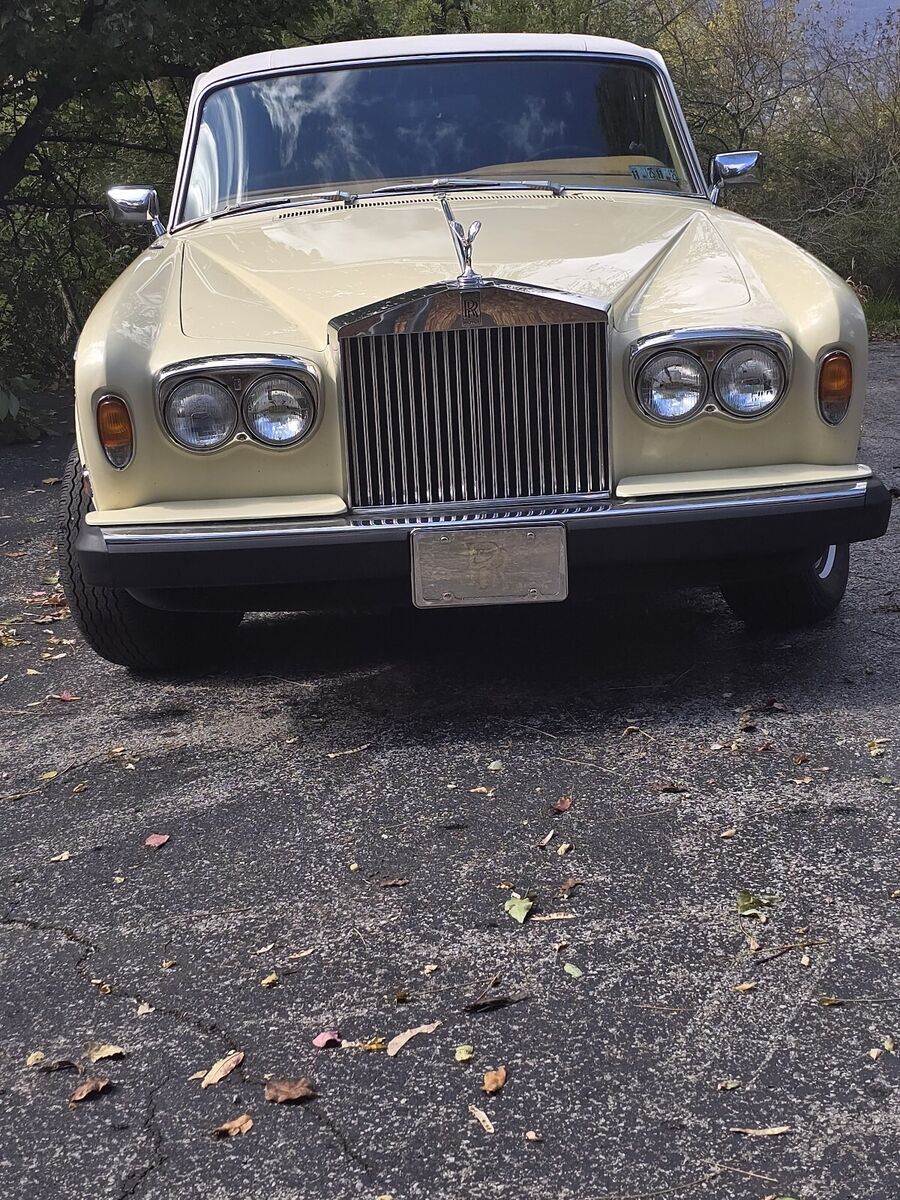1980 rolls-royce wraith yellow