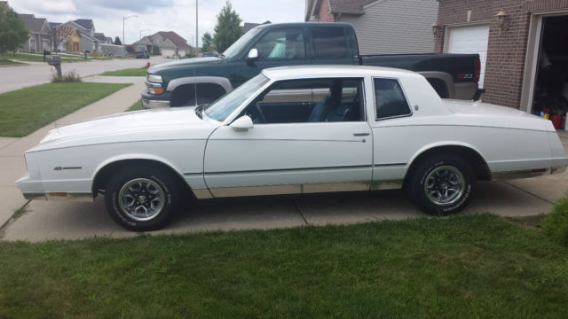 1986 chevrolet monte carlo base coupe 2-door 4.3l