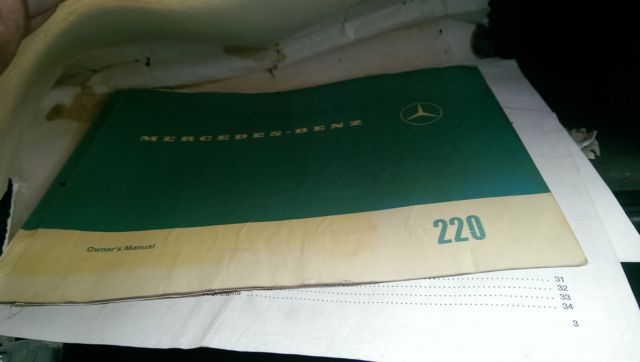 1971 mercedes 220 sedan very rare estate car same owner 30 years runs