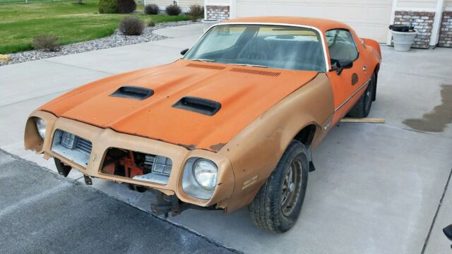1976 pontiac firebird formula project muscle car no reserve