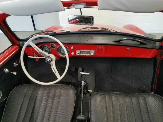 karmann ghia convertible fully restore 10 years ago 5000 miles since restoration