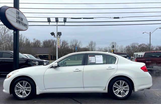 2012 infiniti g25 journey