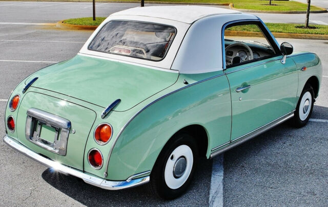 1991 nissan figaro 1.0l engine right hand drive convertible automatic