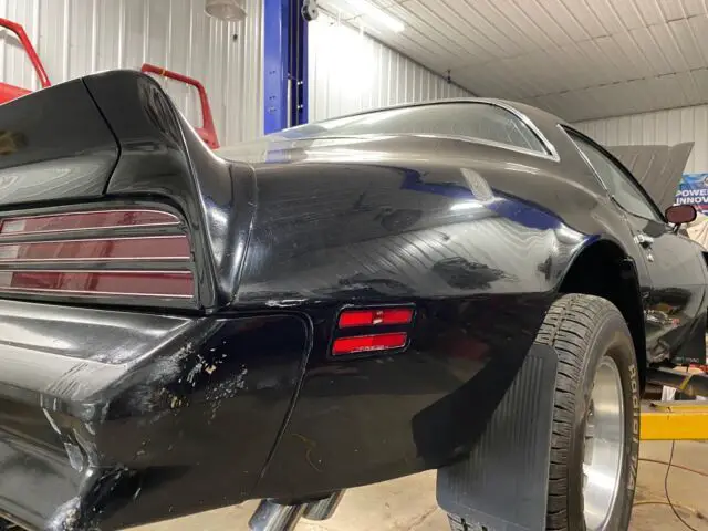 1976 pontiac firebird coupe black rwd manual coupe 2dr. hard top