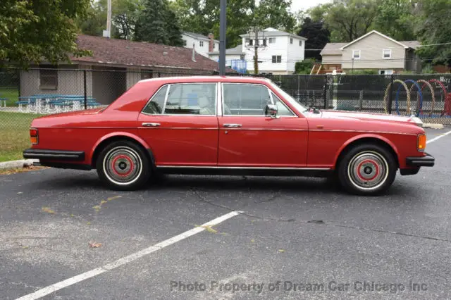 1987 rolls royce silver spirit sedan !!! low miles !!! rare color combo !!! wow