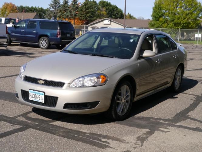 used 2012 chevrolet impala ltz baxter, mn 56425 for sale in baxter, minnesota