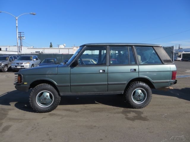 1989 land rover range rover used 3.9l v8 16v automatic no reserve