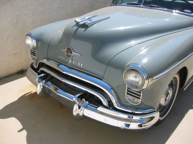 1950 oldsmobile coupe, recently updated and restored