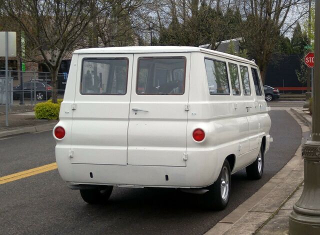 1966 dodge a100 window van project v8 automatic