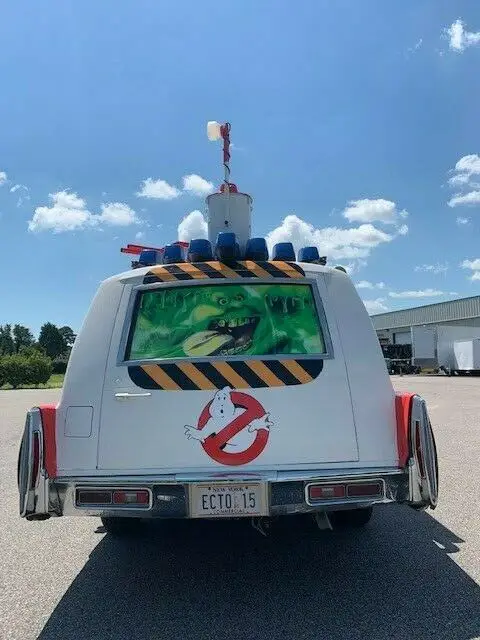 1974 "ecto ghostbuster replica" movie car metor- miller ambulance cadillac