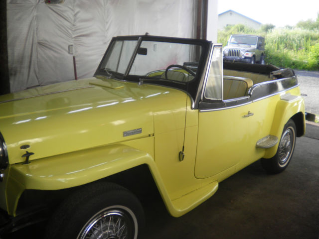 1949 willys jeepster convertible - rare classic