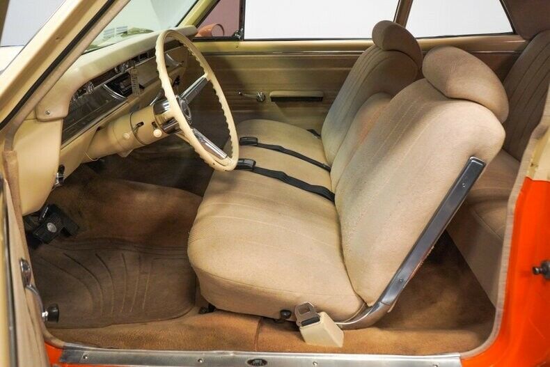 v8 auto 4l60e classic vintage collector two-tone chevy injection orange tan