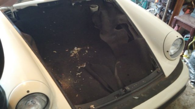 1978 porsche 911 sc coupe 78k mile "barn find" rare white on white color combo