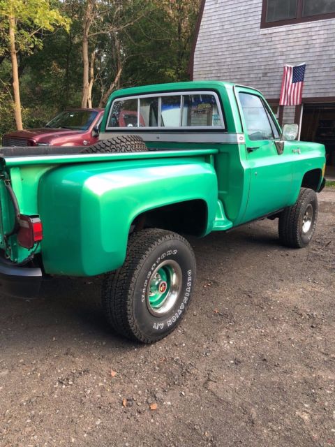 1978 chevy stepside 4x4 pick up cheyenne