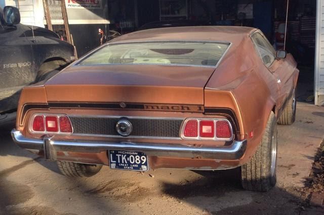 1973 mustang mach 1 sportsroof 351 cleveland 4 barrel