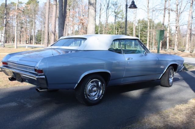 1968 chevrolet chevelle convertible no reserve !