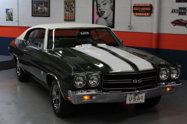 1970 chevelle real ss 396 auto 12 bolt restored beautiful!