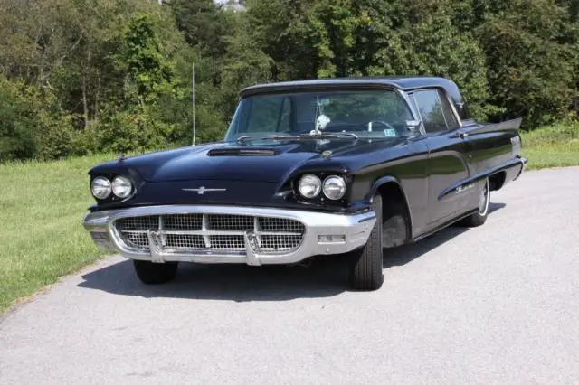 1960 ford thunderbird standard 158513 miles black coupe 352 automatic