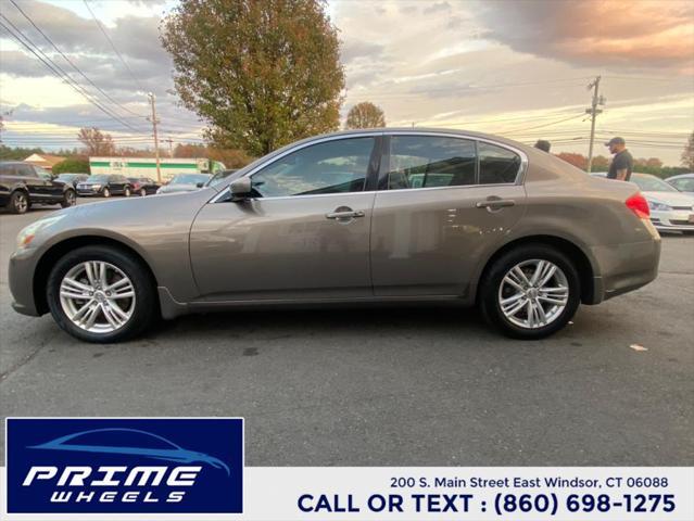 2011 infiniti g37x base