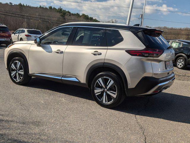 2021 nissan rogue platinum