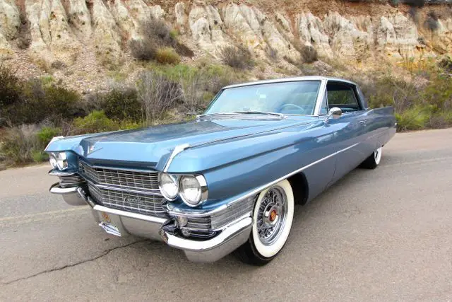 1963 cadillac coupe deville 1 owner 100% rust free california 1 owner car
