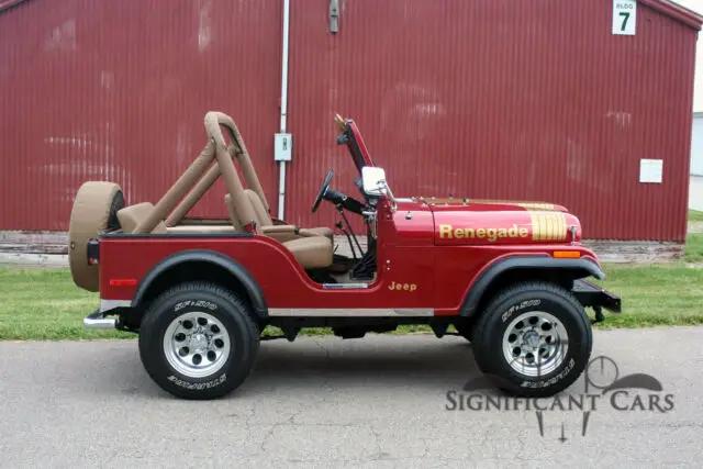 1980 jeep wrangler renegade - fully restored!
