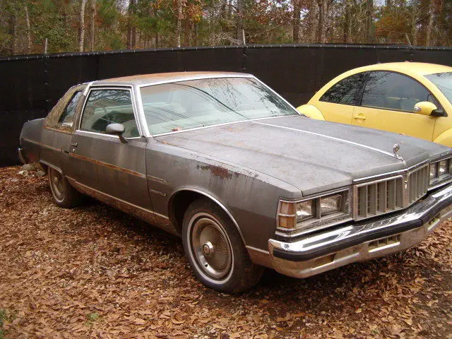 1978 pontiac bonneville brougham 2 door impala coupe solid & straight local car
