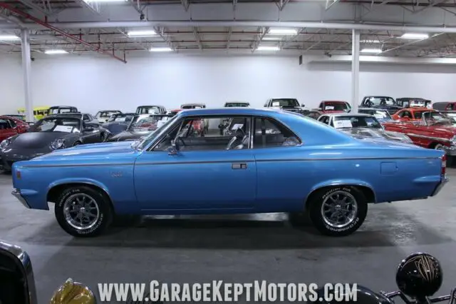 1969 amc rebel sst big bad blue coupe 290 v8 56998 miles