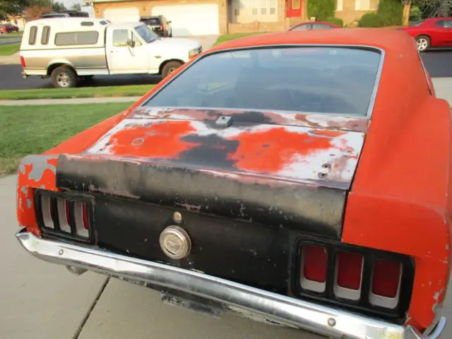 real 1970 mustang boss 302 basket case project car